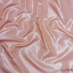 Load image into Gallery viewer, Stretch Taffeta Fabric | 60&quot; Wide | Multiple Solid Colors | Continuous Yards | Costumes, Apparel, Cosplay, Designs | Fabric mytextilefabric Yards Peach 
