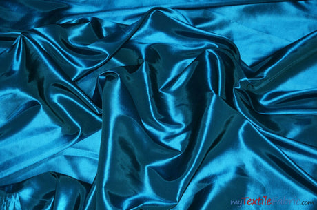 Stretch Taffeta Fabric | 60" Wide | Multiple Solid Colors | Sample Swatch | Costumes, Apparel, Cosplay, Designs | Fabric mytextilefabric Sample Swatches Peacock Blue 