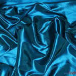 Load image into Gallery viewer, Stretch Taffeta Fabric | 60&quot; Wide | Multiple Solid Colors | Sample Swatch | Costumes, Apparel, Cosplay, Designs | Fabric mytextilefabric Sample Swatches Peacock Blue 
