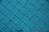 Taffeta Pintuck Fabric | 4"x4" Diamond | Diamond Taffeta Fabric | 58" Wide | Multiple Colors | Continuous Yards | Fabric mytextilefabric Yards Peacock Blue 