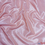 Load image into Gallery viewer, Stretch Taffeta Fabric | 60&quot; Wide | Multiple Solid Colors | Continuous Yards | Costumes, Apparel, Cosplay, Designs | Fabric mytextilefabric Yards Petal Pink 
