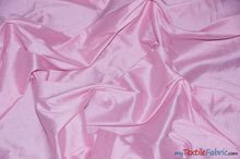 Load image into Gallery viewer, Polyester Silk Fabric | Faux Silk | Polyester Dupioni Fabric | Sample Swatch | 54&quot; Wide | Multiple Colors | Fabric mytextilefabric Sample Swatches Pink 