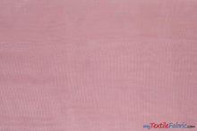 Load image into Gallery viewer, Crystal Organza Fabric | Sparkle Sheer Organza | 60&quot; Wide | Wholesale Bolt | Multiple Colors | Fabric mytextilefabric Bolts Pink 