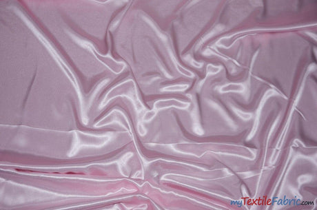 Crepe Back Satin | Korea Quality | 60" Wide | Wholesale Bolt | Multiple Colors | Fabric mytextilefabric Bolts Pink 