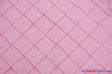 Taffeta Pintuck Fabric | 4"x4" Diamond | Diamond Taffeta Fabric | 58" Wide | Multiple Colors | Continuous Yards | Fabric mytextilefabric Yards Pink 