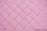 Taffeta Pintuck Fabric | 4"x4" Diamond | Diamond Taffeta Fabric | 58" Wide | Multiple Colors | Continuous Yards | Fabric mytextilefabric Yards Pink 