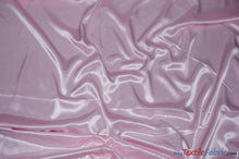 Load image into Gallery viewer, Crepe Back Satin | Korea Quality | 60&quot; Wide | Sample Swatch | Multiple Colors | Fabric mytextilefabric Sample Swatches Pink 
