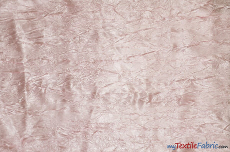 Silky Crush Satin | Crush Charmeuse Bichon Satin | 54" Wide | Wholesale Bolt | Multiple Colors | Fabric mytextilefabric Bolts Pink 