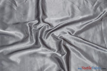 Load image into Gallery viewer, Crepe Back Satin | Korea Quality | 60&quot; Wide | Sample Swatch | Multiple Colors | Fabric mytextilefabric Sample Swatches Platinum 
