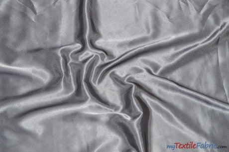 Crepe Back Satin | Korea Quality | 60" Wide | Continuous Yards | Multiple Colors | Fabric mytextilefabric Yards Platinum 