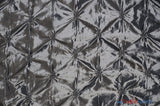 Pinwheel Taffeta Fabric | Button Taffeta Fabric | 48" Wide | Multiple Colors | Fabric mytextilefabric Yards Platinum 