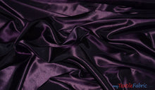 Load image into Gallery viewer, Stretch Taffeta Fabric | 60&quot; Wide | Multiple Solid Colors | Continuous Yards | Costumes, Apparel, Cosplay, Designs | Fabric mytextilefabric Yards Plum 