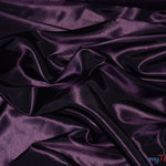 Load image into Gallery viewer, Stretch Taffeta Fabric | 60&quot; Wide | Multiple Solid Colors | Sample Swatch | Costumes, Apparel, Cosplay, Designs | Fabric mytextilefabric Sample Swatches Plum 
