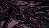 Taffeta Fabric | Two Tone Taffeta Fabric | Non Stretch Taffeta | 60" Wide | Multiple Solid Colors | Sample Swatch | Fabric mytextilefabric Sample Swatches Plum 