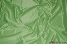 Load image into Gallery viewer, L&#39;Amour Satin Fabric | Polyester Matte Satin | Peau De Soie | 60&quot; Wide | Continuous Yards | Wedding Dress, Tablecloth, Multiple Colors | Fabric mytextilefabric Yards Puchi Lime 