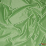 Load image into Gallery viewer, L&#39;Amour Satin Fabric | Polyester Matte Satin | Peau De Soie | 60&quot; Wide | Wholesale Bolt | Wedding Dress, Tablecloth, Multiple Colors | Fabric mytextilefabric Bolts Puchi Lime 
