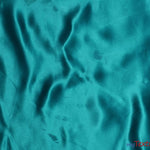 Load image into Gallery viewer, Bridal Satin Fabric | Shiny Bridal Satin | 60&quot; Wide | Multiple Colors | Continuous Yards | Fabric mytextilefabric Yards Puchi Teal 

