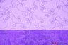 Fantasia Organza Embroidery Fabric | Embroidered Floral Sheer | 54" Wide | Multiple Colors | Fabric mytextilefabric Yards Purple 