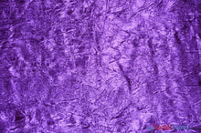 Load image into Gallery viewer, Silky Crush Satin | Crush Charmeuse Bichon Satin | 54&quot; Wide | Sample Swatches | Multiple Colors | Fabric mytextilefabric Sample Swatches Purple 