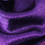 Load image into Gallery viewer, Superior Quality Crepe Back Satin | Japan Quality | 60&quot; Wide | Wholesale Bolt | Multiple Colors | Fabric mytextilefabric Bolts Purple 
