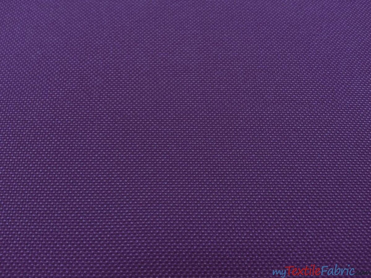 Waterproof Sun Repellent Canvas Fabric | 58" Wide | 100% Polyester | Great for Outdoor Waterproof Pillows, Tents, Covers, Bags, Patio Fabric mytextilefabric Yards Purple 