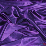 Load image into Gallery viewer, Taffeta Fabric | Two Tone Taffeta Fabric | Non Stretch Taffeta | 60&quot; Wide | Multiple Solid Colors | Wholesale Bolt | Fabric mytextilefabric Bolts Purple 
