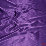 Load image into Gallery viewer, Silky Soft Medium Satin Fabric | Lightweight Event Drapery Satin | 60&quot; Wide | Economic Satin by the Wholesale Bolt | Fabric mytextilefabric Bolts Purple 0076 
