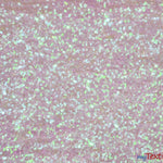 Load image into Gallery viewer, Glitz Mesh Sequins Fabric | 3mm Glitter Sequins | 52&quot; Wide | Multiple Colors | Fabric mytextilefabric Yards Rainbow White 
