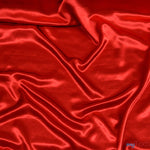 Load image into Gallery viewer, Crepe Back Satin | Korea Quality | 60&quot; Wide | Sample Swatch | Multiple Colors | Fabric mytextilefabric Sample Swatches Red 
