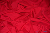 Polyester Gabardine Fabric | Polyester Suiting Fabric | 58" Wide | Multiple Colors | Polyester Twill Fabric | Fabric mytextilefabric Yards Red 