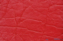 Heavy Duty Textured Vinyl | Upholstery Weight Vinyl | 54" Wide | Multiple Colors | Imitation Leather | Fabric mytextilefabric Yards Red 