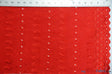 Polyester Cotton Eyelet Embroidery | Double Sided Border | 45" Wide | Multiple Colors | Fabric mytextilefabric Yards Red 