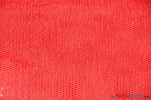 Load image into Gallery viewer, Hard Net Crinoline Fabric | Petticoat Fabric | 54&quot; Wide | Stiff Netting Fabric is Traditionally used to give Volume to Dresses Fabric mytextilefabric Yards Red 