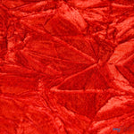 Load image into Gallery viewer, Crushed Triple Velvet | Crush Velvet Fabric | 45&quot; Wide | Original Crushed Plush Velvet | Multiple Colors | Fabric mytextilefabric Yards Red 
