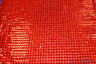 Hologram Square Sequins Fabric | Holographic Quad Sequins Fabric by the Yard | 40" Wide | Glued on Sequins for Decoration | 7 Colors | Fabric mytextilefabric Yards Red 