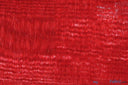 Soft and Smooth Mirror Organza Fabric | 60" Wide | Continuous Yards | Multiple Colors | Fabric mytextilefabric Yards Red 