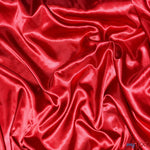 Load image into Gallery viewer, Charmeuse Satin | Silky Soft Satin | 60&quot; Wide | 3&quot;x3&quot; Sample Swatch Page | Fabric mytextilefabric Sample Swatches Red 
