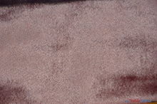 Load image into Gallery viewer, Royal Velvet Fabric | Soft and Plush Non Stretch Velvet Fabric | 60&quot; Wide | Apparel, Decor, Drapery and Upholstery Weight | Multiple Colors | Sample Swatch | Fabric mytextilefabric Sample Swatches Rose Gold 