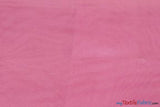 Crystal Organza Fabric | Sparkle Sheer Organza | 60" Wide | Continuous Yards | Multiple Colors | Fabric mytextilefabric Yards Rose 