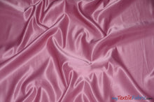 Load image into Gallery viewer, L&#39;Amour Satin Fabric | Polyester Matte Satin | Peau De Soie | 60&quot; Wide | Sample Swatch | Wedding Dress, Tablecloth, Multiple Colors | Fabric mytextilefabric Sample Swatches Rose 

