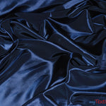 Load image into Gallery viewer, Stretch Taffeta Fabric | 60&quot; Wide | Multiple Solid Colors | Continuous Yards | Costumes, Apparel, Cosplay, Designs | Fabric mytextilefabric Yards Royal Black 
