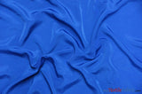 Peachskin Fabric | Polyester Peach Skin Fabric | 60" Wide | Suiting, Garments, Uniforms, Apparel | Fabric mytextilefabric Yards Royal Blue 