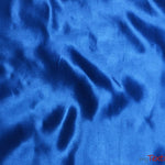 Load image into Gallery viewer, Bridal Satin Fabric | Shiny Bridal Satin | 60&quot; Wide | Multiple Colors | Continuous Yards | Fabric mytextilefabric Yards Royal Blue 
