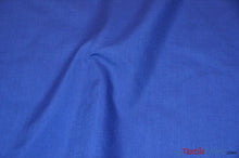 Load image into Gallery viewer, Polyester Cotton Broadcloth Fabric | 60&quot; Wide | Solid Colors | Wholesale Bolt | Multiple Colors | Fabric mytextilefabric Bolts Royal Blue 