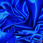 Load image into Gallery viewer, Stretch Matte Satin Peau de Soie Fabric | 60&quot; Wide | Stretch Duchess Satin | Stretch Dull Lamour Satin for Bridal, Wedding, Costumes, Bridesmaid Dress Fabric mytextilefabric Yards Royal Blue 
