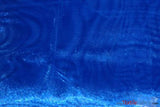 Crystal Organza Fabric | Sparkle Sheer Organza | 60" Wide | Continuous Yards | Multiple Colors | Fabric mytextilefabric Yards Royal Blue 