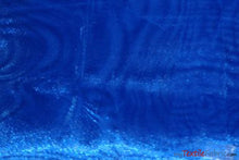 Load image into Gallery viewer, Crystal Organza Fabric | Sparkle Sheer Organza | 60&quot; Wide | Continuous Yards | Multiple Colors | Fabric mytextilefabric Yards Royal Blue 