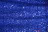 Glitz Mesh Sequins Fabric | 3mm Glitter Sequins | 52" Wide | Multiple Colors | Fabric mytextilefabric Yards Royal Blue 