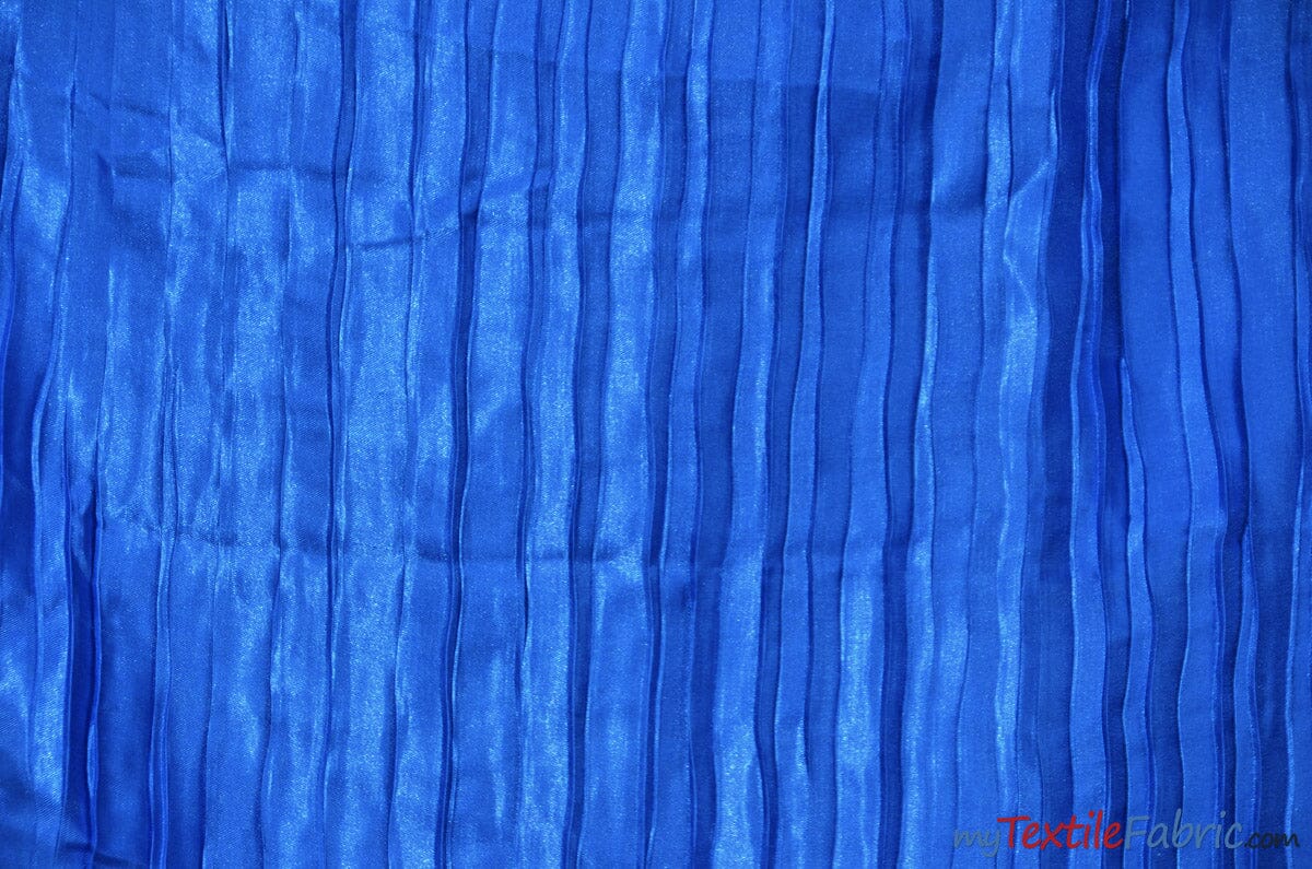 Extra Wide Italian Crush Satin | 108" Wide | Multiple Colors | Fabric mytextilefabric Yards Royal Blue 