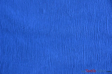 Load image into Gallery viewer, 100% Cotton Gauze Fabric | Soft Lightweight Cotton Muslin | 48&quot; Wide | Sample Swatch | Fabric mytextilefabric Sample Swatches Royal Blue 